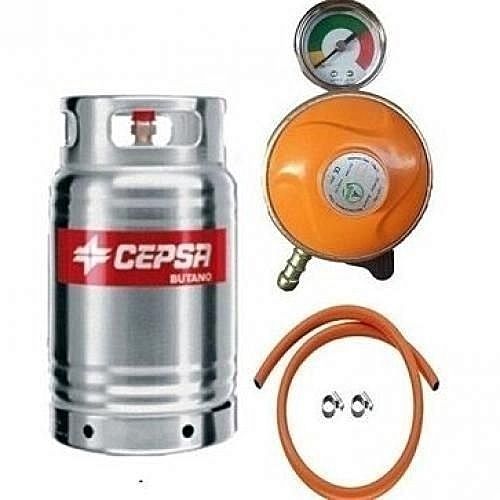 12.5kg Cylinder With Hose & Level Indicating Regulator