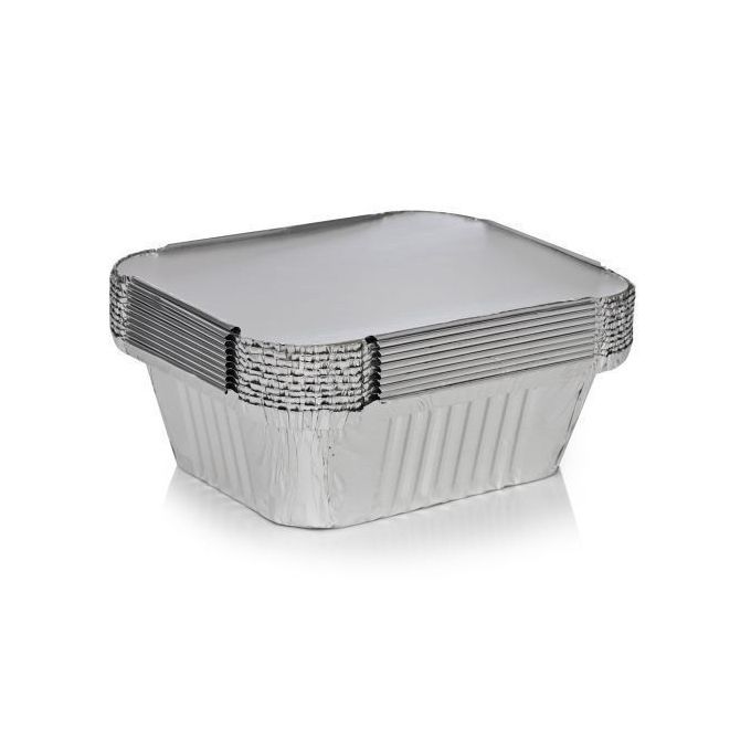 Aluminium Foil Plates 50 Pieces, Medium