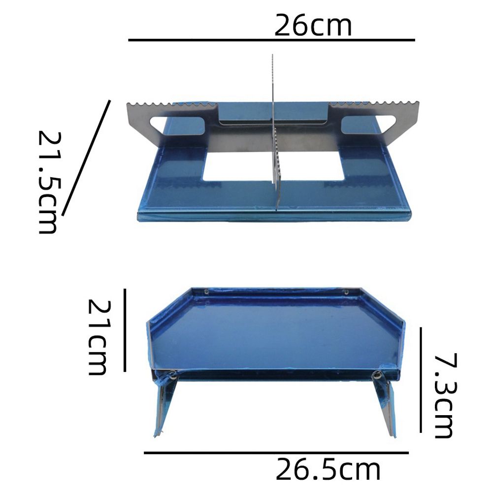 Wood Stove Stand Rack Burners Base Outdoor Camping Stove