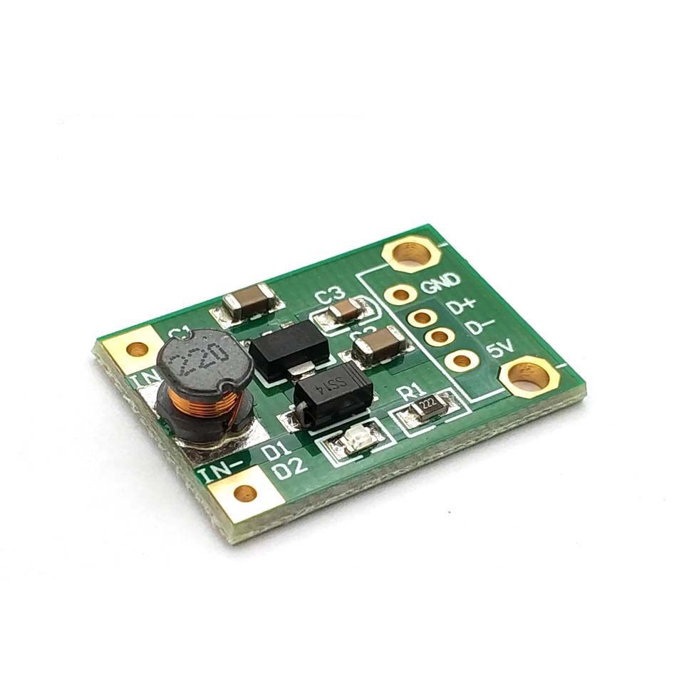 5V DC DC Converter Step Up Power Supply DC-DC Booster Boost Adapter Converter Board Step-Up 500MA Voltage Regulator 1V-5V To 5V