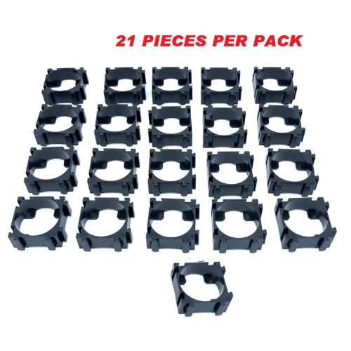 Lithium Battery 18650 1p Single Splice Combination Bracket Holder - 21pieces