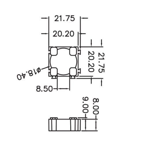Lithium Battery 18650 1p Single Splice Combination Bracket Holder - 21pieces