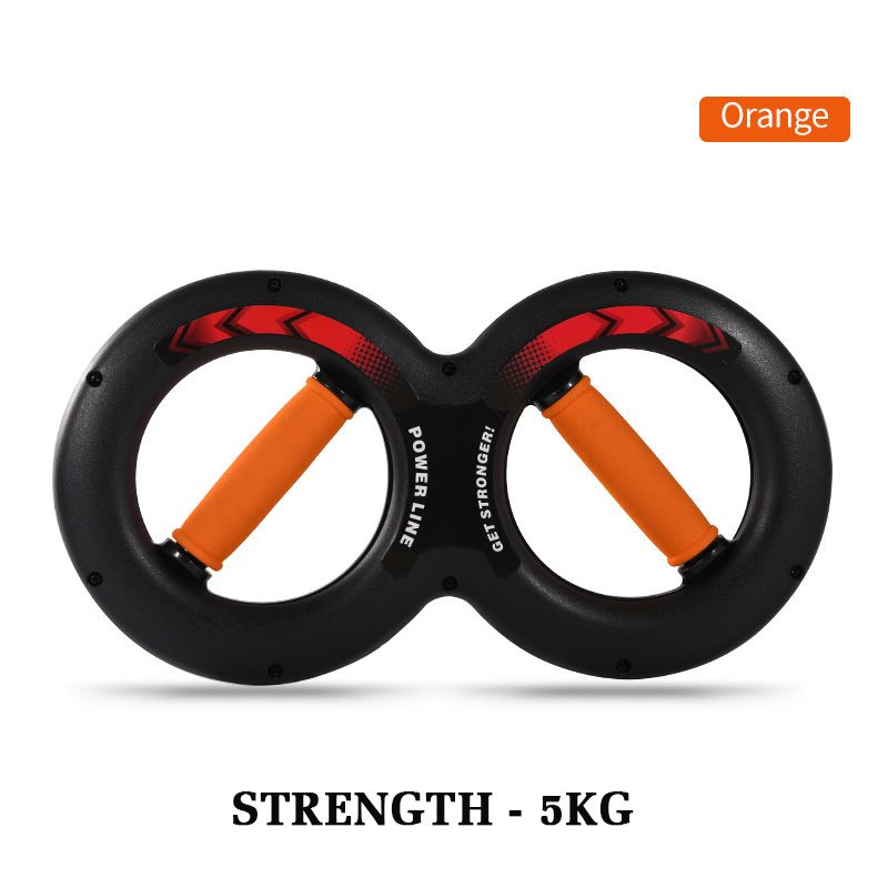 5-30kg 8-Word Chest Expander Power Wrist Device Workout Muscle Fitness Sports-Beige