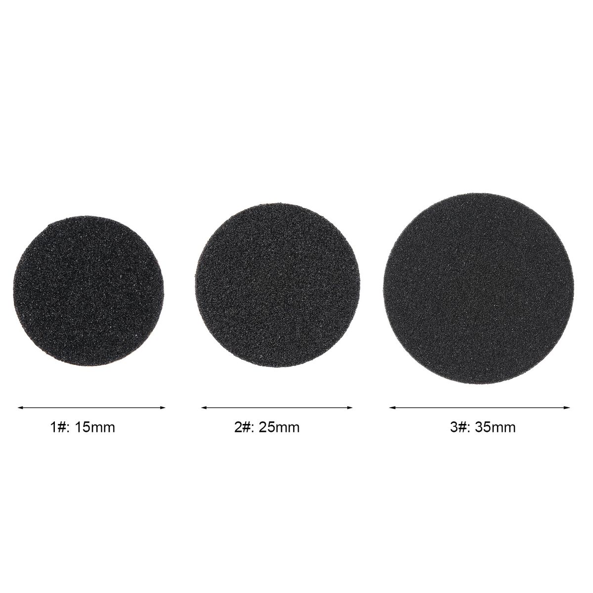 50pcs Replacement Sandpaper Disk For Electric Foot File
