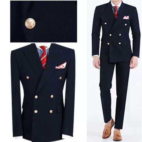 3 in 1 Turkey Suit - Navy Blue