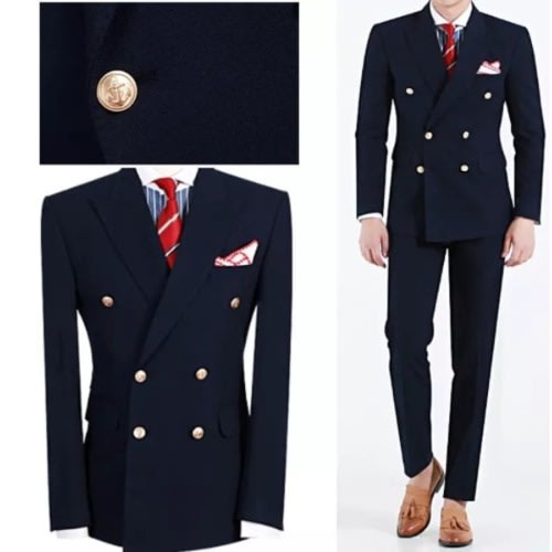 3 in 1 Turkey Suit - Navy Blue