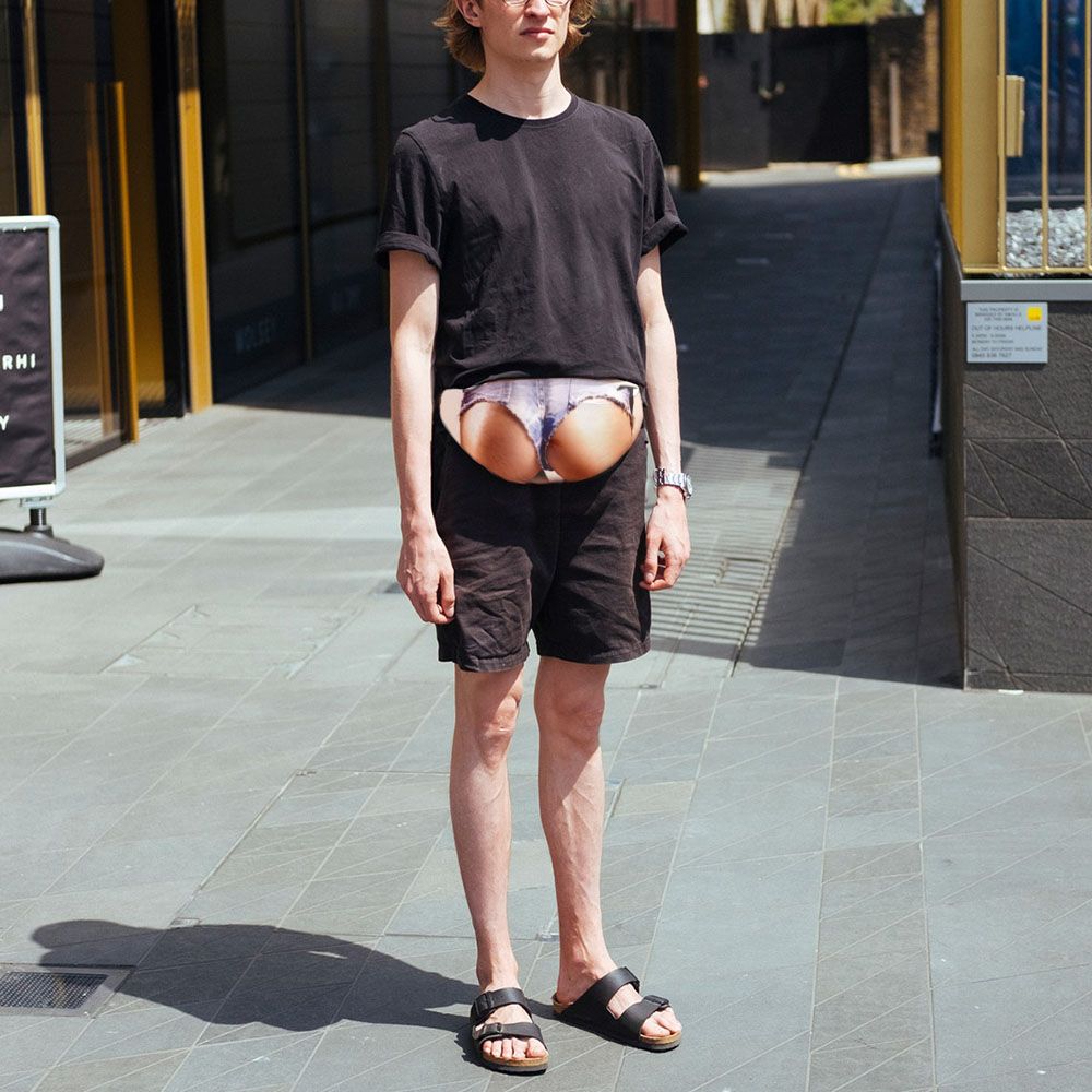 Waist Bags Running Fanny Pack 3d Print Fake  Pack Dad