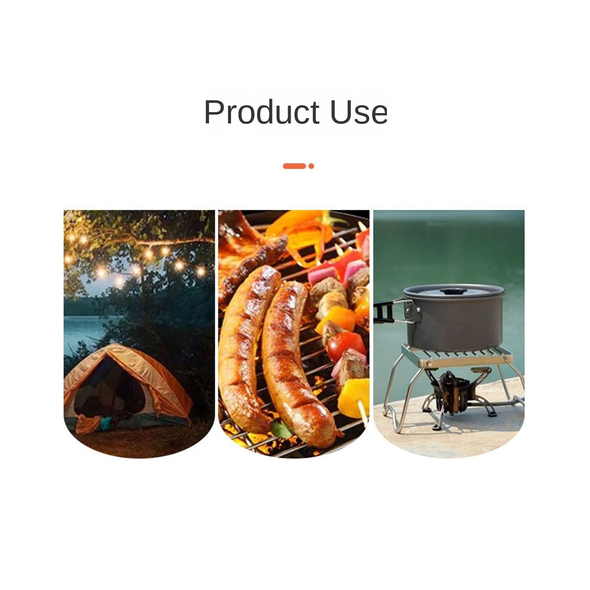 Multifunctional Folding Campfire Grill Portable Stainless