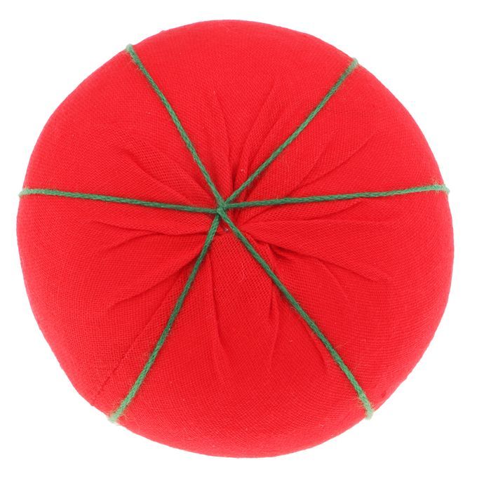 Tomato Shape  Pin Cushion Soft Material Safety Storage 7cm