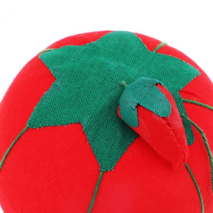 Tomato Shape  Pin Cushion Soft Material Safety Storage 7cm