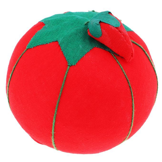 Tomato Shape  Pin Cushion Soft Material Safety Storage 7cm