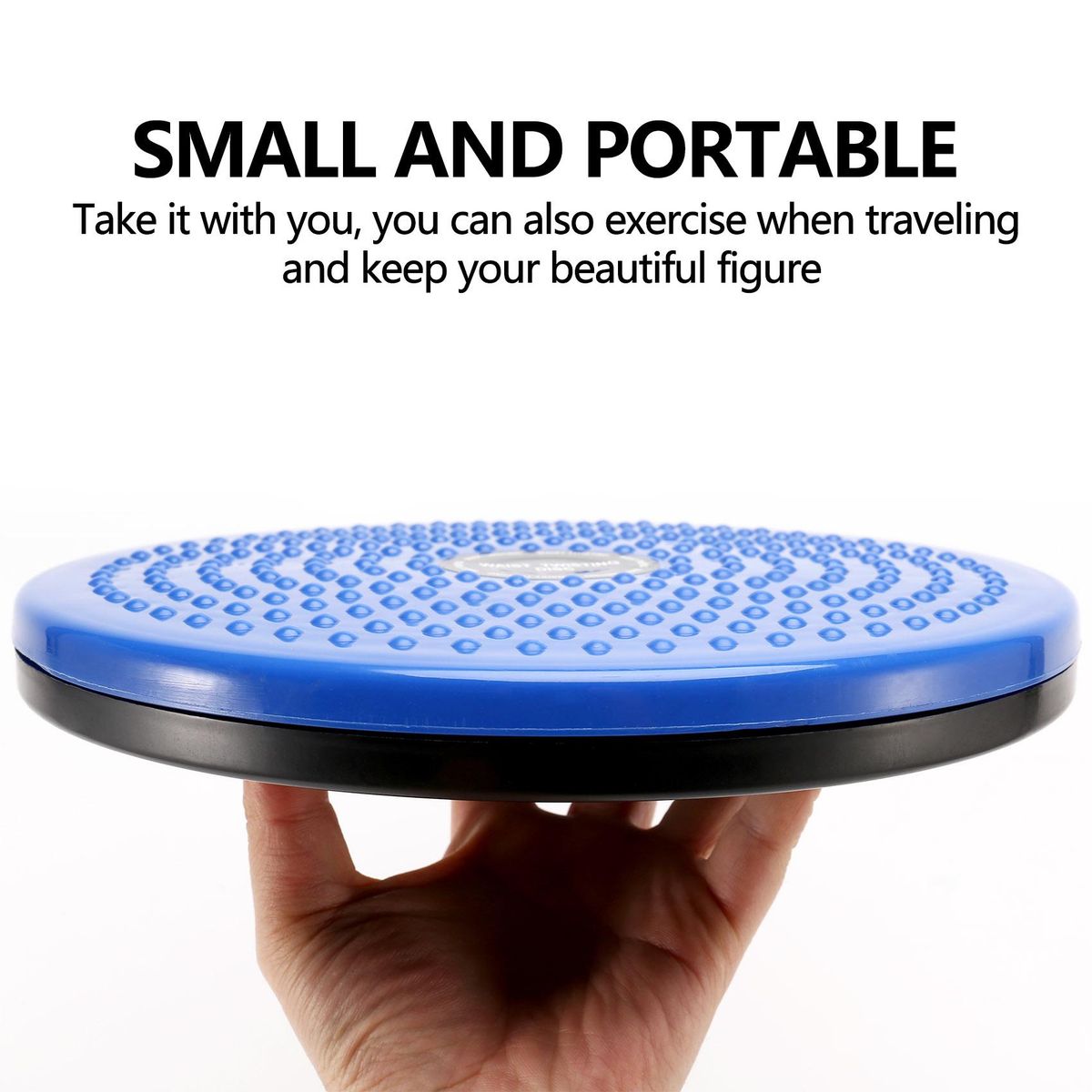 for Sports Magnetic Massage Plate Waist Twist Disc,Blue