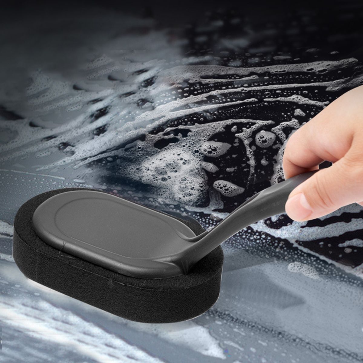 Waxing Brush Car Wheel Detailing Brush Car Accessories Black