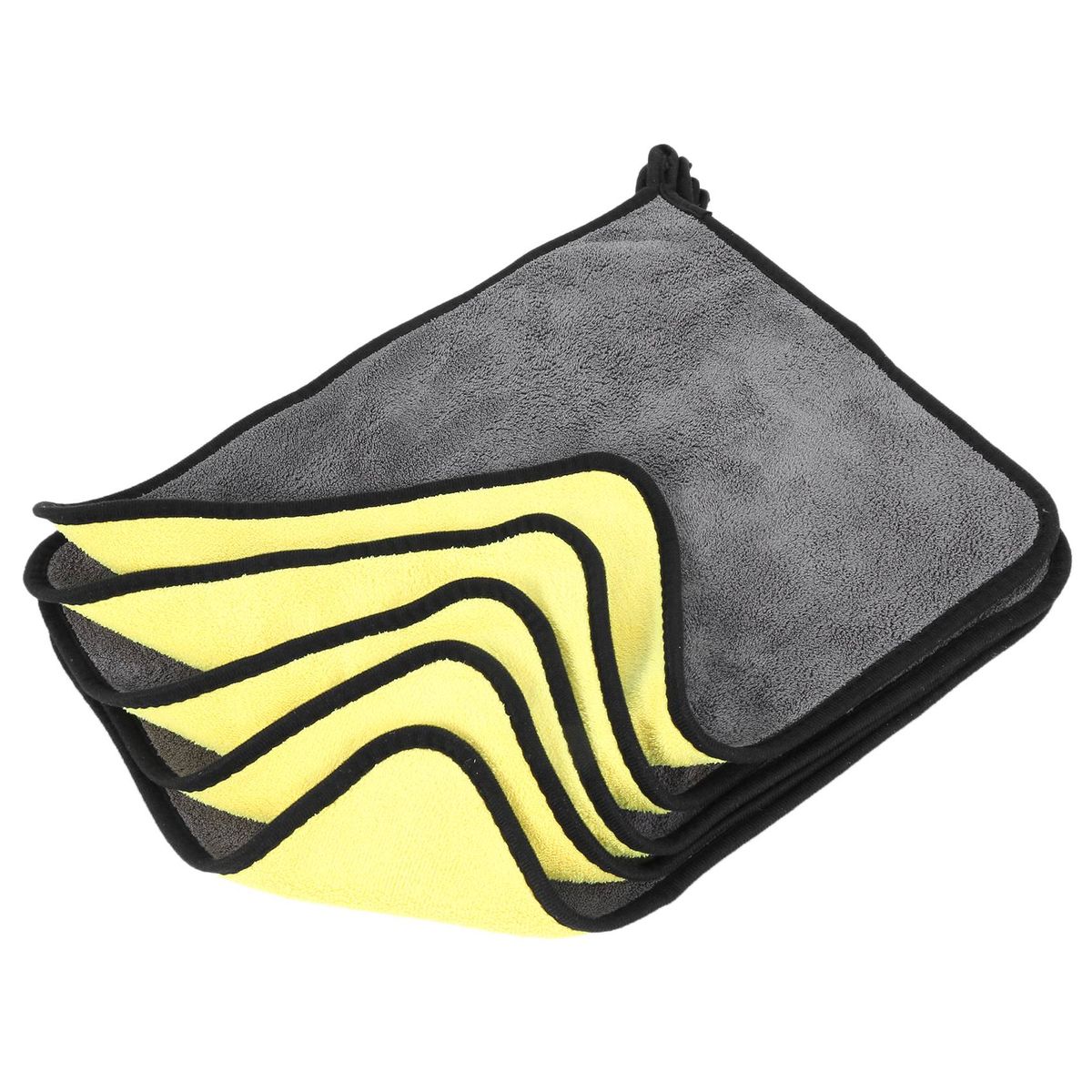 5 Pcs Car Wash Microfiber Towels Super Thick Plush Cloth