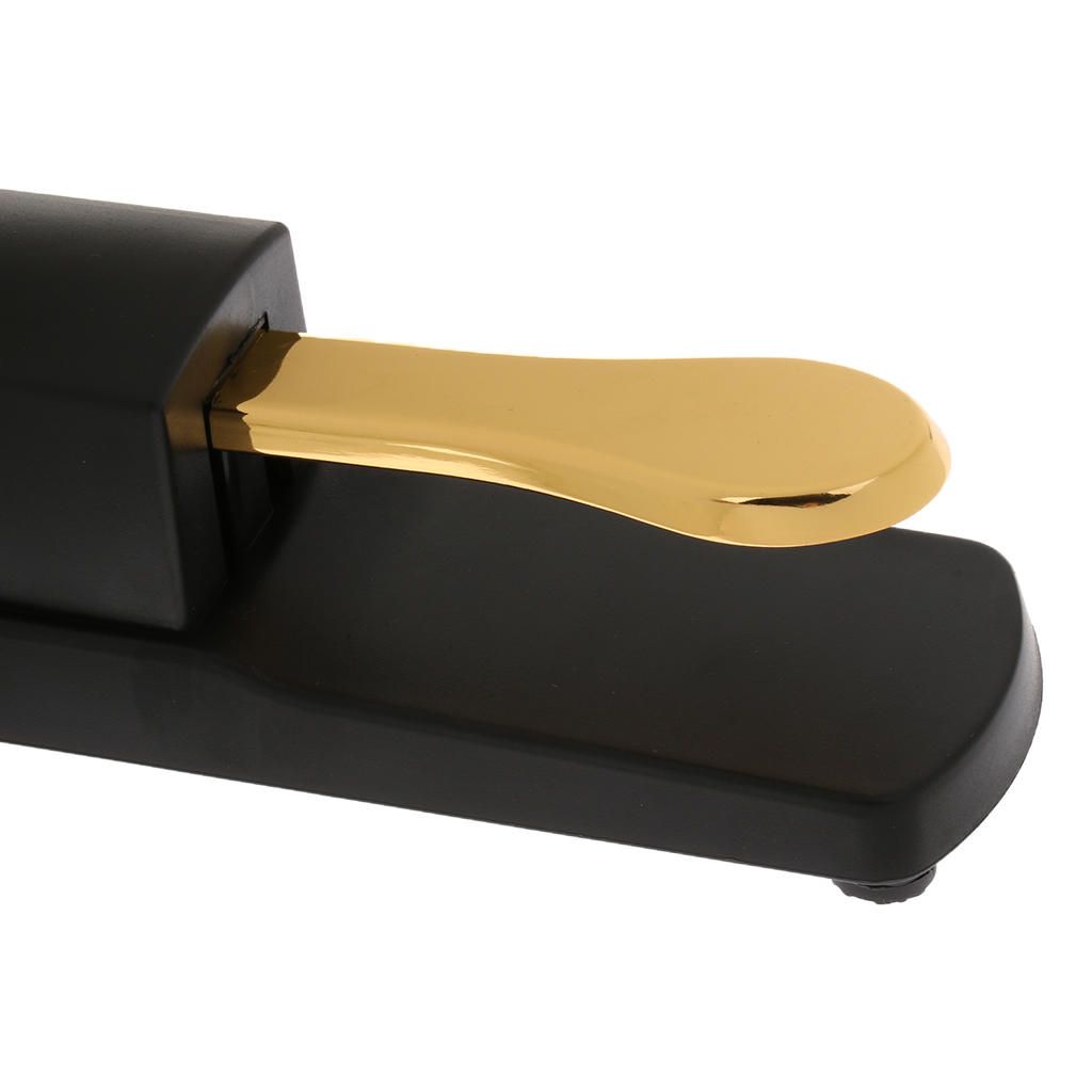1pc Sustain Damper Pedal For Pianos Electronic Keyboards Gold