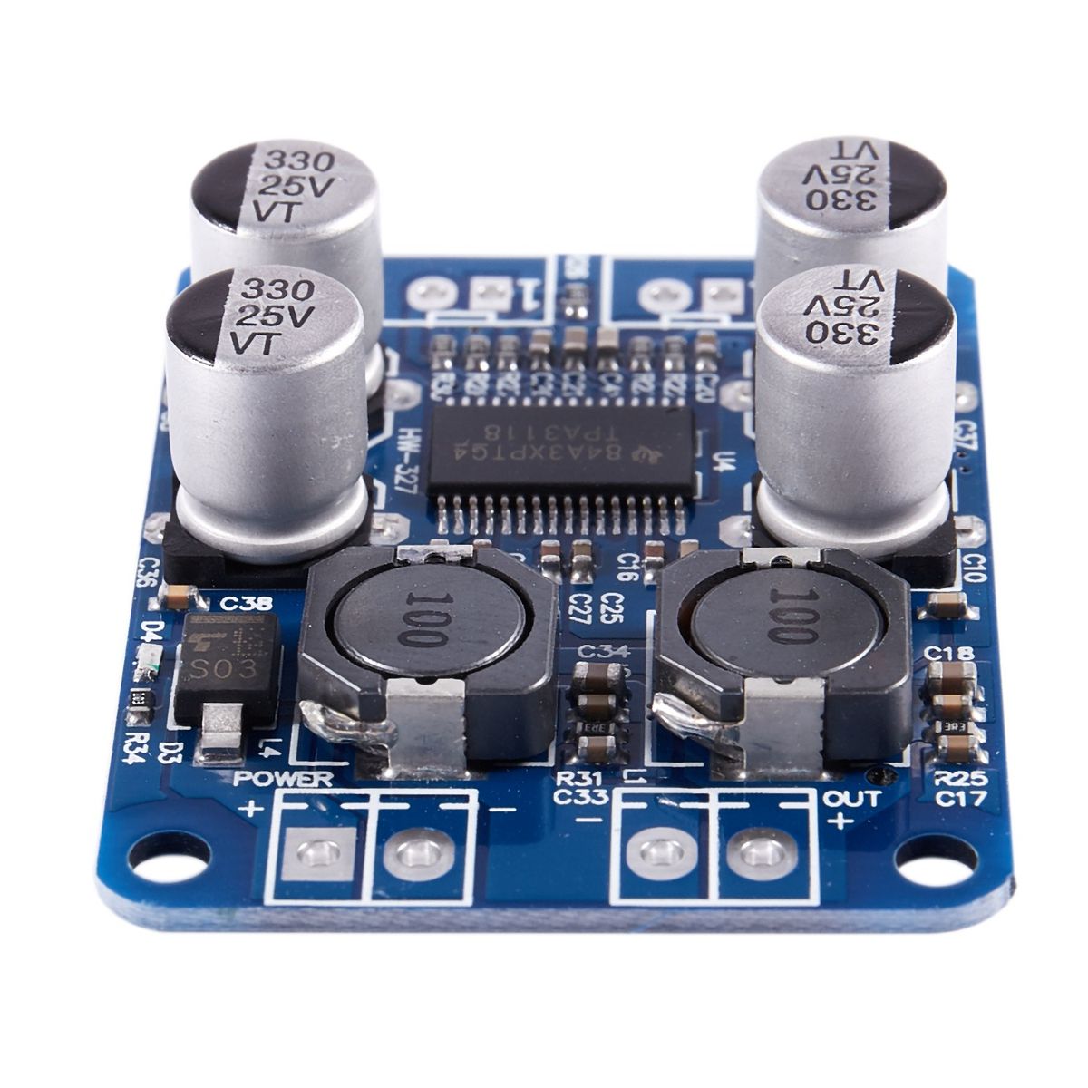 DC 8-26V PBTL Mono Digital Amplifier Board AMP Module 1*60W