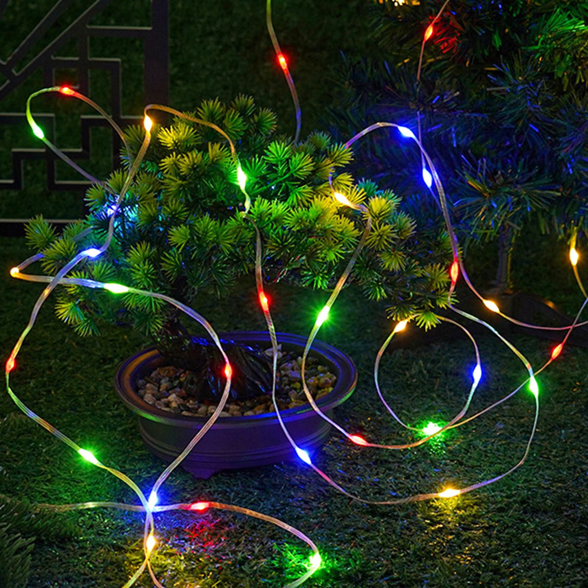 1Meter/3.3Ft 10LEDs Fairy String Light Flexible Twistable