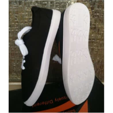 Classic Black Sneakers