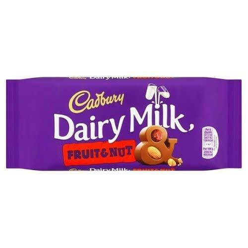 Dairy Milk Fruit & Nut Chocolate Bar - 40g
