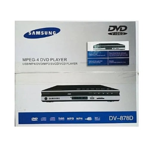Dvd Player Dv 878d With Last Memory & Picture Divx - Black