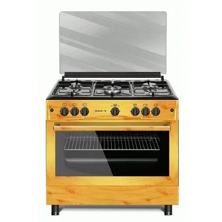 5 Burner Gas Cooker – Wood