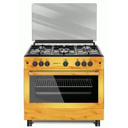 5 Burner Gas Cooker – Wood