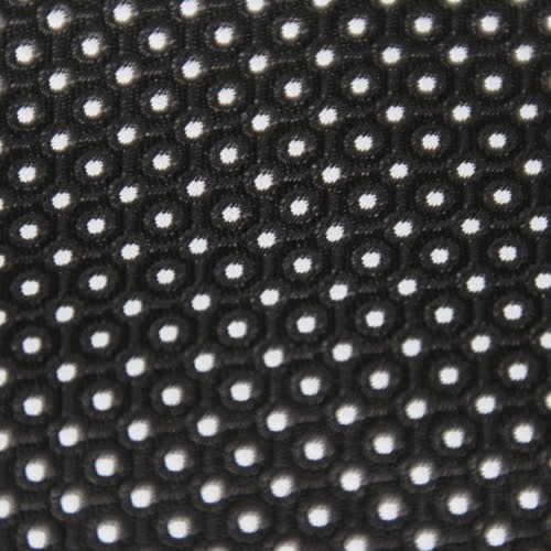 Black & White Polka Dotted Silk Tie