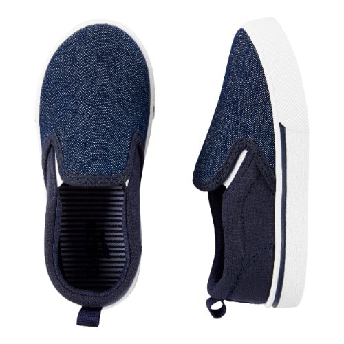 Navy Slip-on Shoes