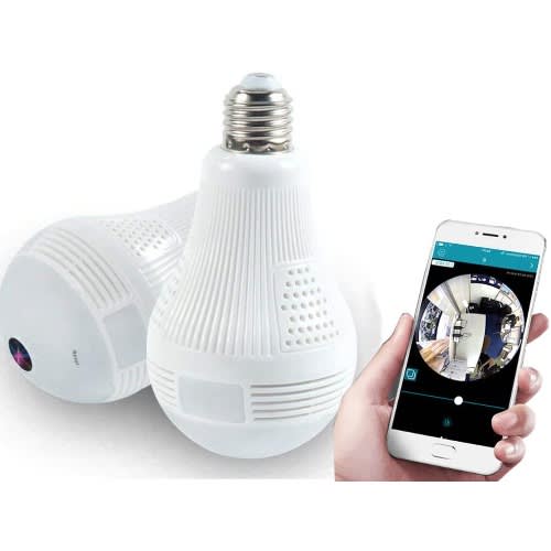 Full Hd 1080p Home Wifi Light Camera