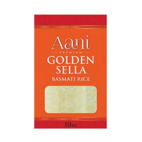 Aani Basmati Rice Golden Sella - 10kg