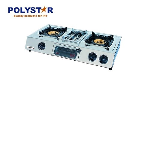 2 Burner Table Top Gas Cooker With Grill Function Pv-grs87bx