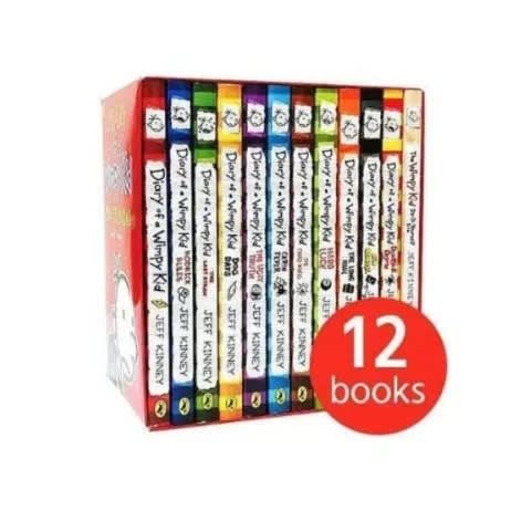 Diary Of A Wimpy Kid Collections - A Set Of 12 Books