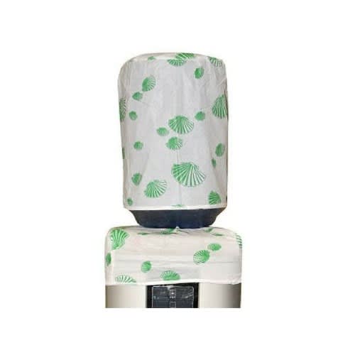 Twin Water Dispenser Bottle Cover - Green Fan