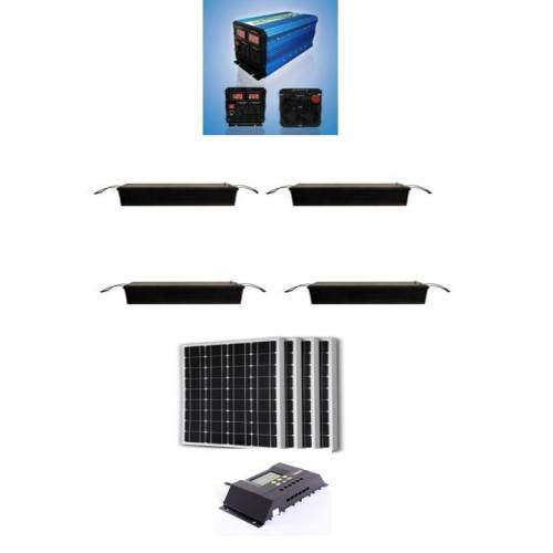 3.5KVA Solar Generator With 4 Of 200Amp Batteries