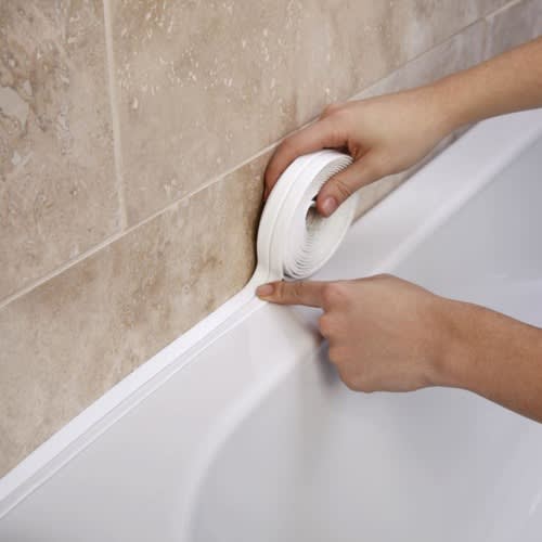 Self Adhesive Sealing Strip - Pvc - 3.2mx38mm - White