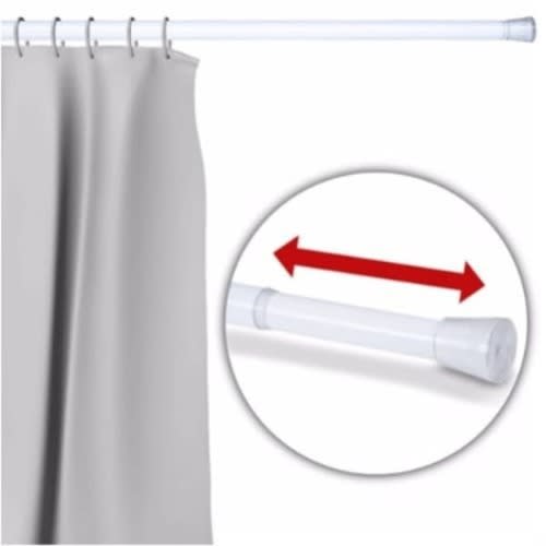 White Curtain Rod