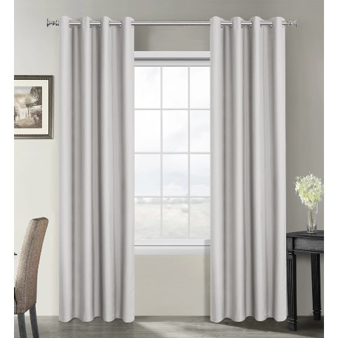 7.5ft By 7.5ft High Quality Silver Curtain