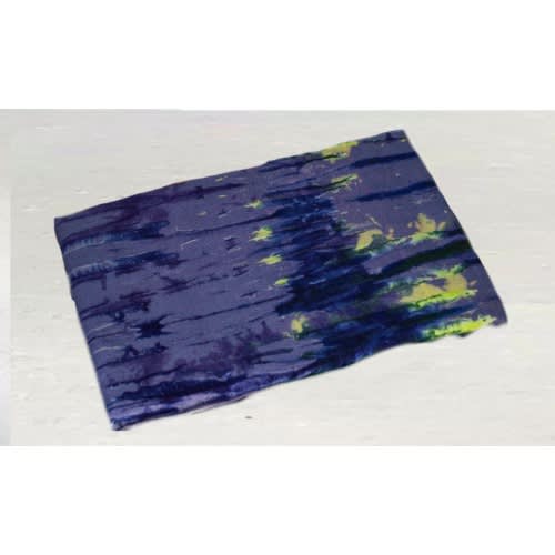 Adire Blend Of Ash, Lemon And Blue - 4 Yards