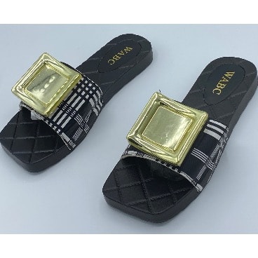 Stripe Slippers For Women