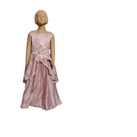 Girl's Long Gown - Pink