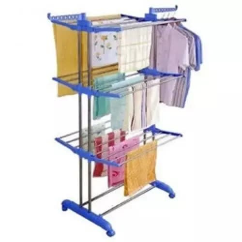 Durable Cloth Hanger & Dryer - 3 Tiers