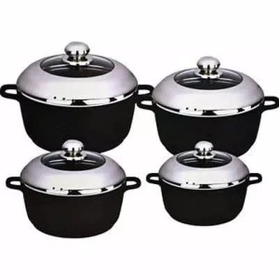 Non-stick Pots -  Set Of 4