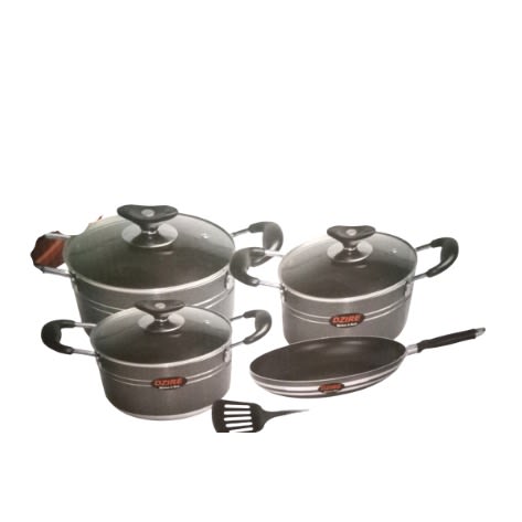 Dzire Set Of Pots With Frypan -24cm,26cm,28cm,28cm Frying Pan