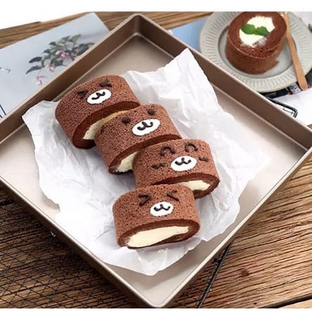 Deep Square Bread Loaf Baking & Grilling Pan X 2pcs + Free Gift