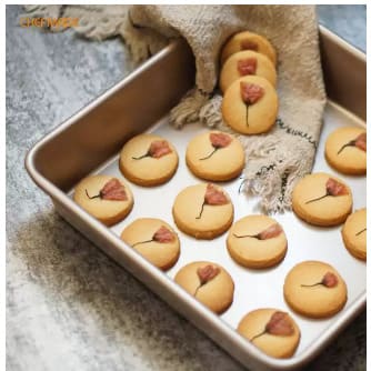 Deep Square Bread Loaf Baking & Grilling Pan X 2pcs + Free Gift