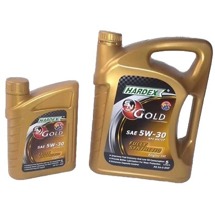 Hardex Gold Fully Synthetic Engine Oil SAE 5W-30 - 6Litres