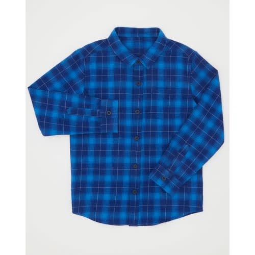 Boys Blue Check Shirt