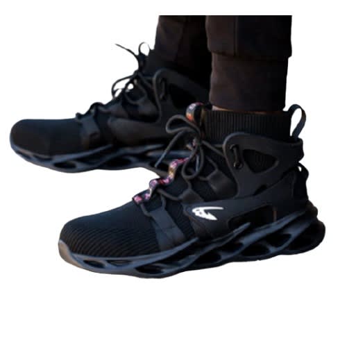 Unisex Work Safety Anti-smashing & Puncture Proof Shoes