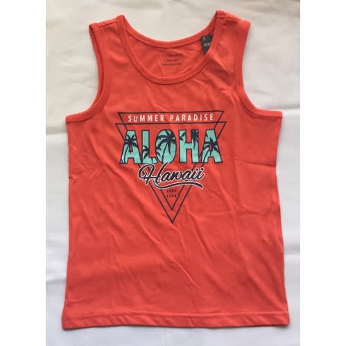 Boys Summer Paradise Aloha Sleeveless Top