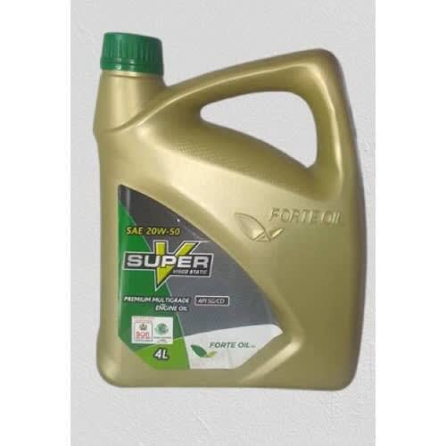 Super V Sae 20w-50 High Performance Motor Oil - 4litres